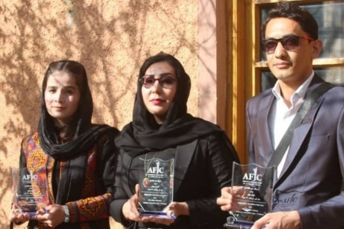 AFJC Awards Three Journalists, Including Two Women, with the 2021 Afghanistan Journalist of the Year